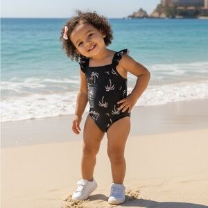 ✨ Carter’s Toddler Girl Palm Tree Swimsuit – Summer (18M)